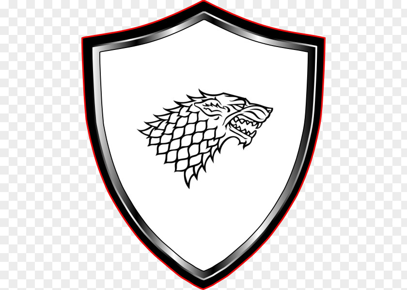 Wolf House Stark Wall Decal Sticker PNG