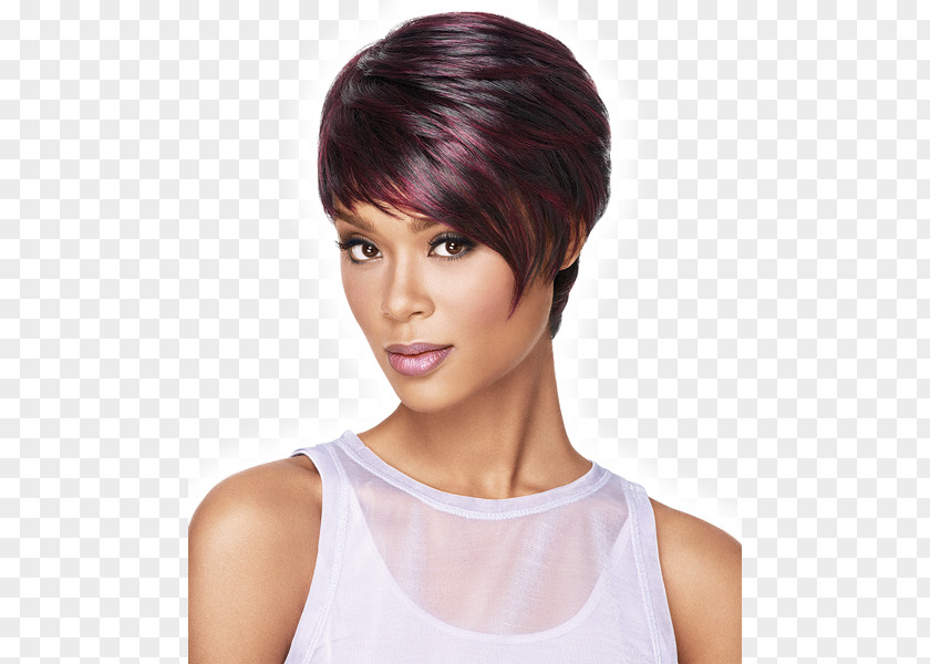 Copper Natural Black Hairstyles Color Lace Wig Hairstyle Bob Cut Fashion PNG