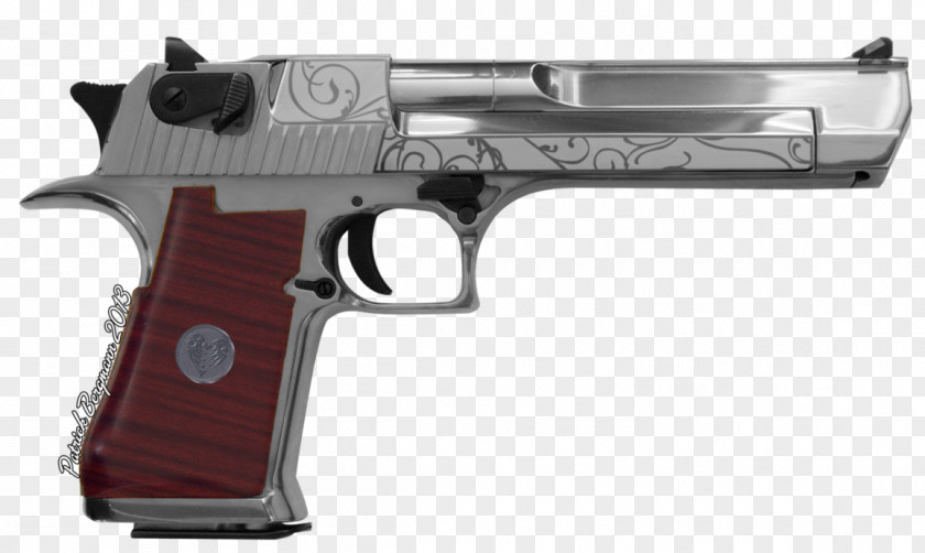 Desert IMI Eagle Pistol .50 Action Express Weapon .44 Magnum PNG