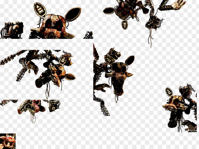 Five Nights At Freddy's 2 3 Mangle Jump Scare PNG