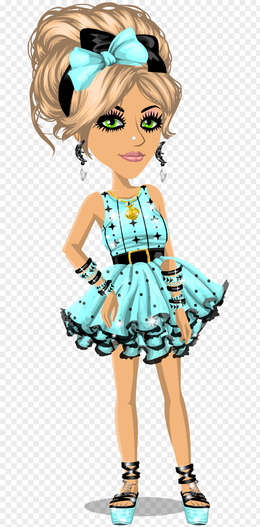 Moxie Girlz Melanie Comarcho MovieStarPlanet Game Clothing PNG