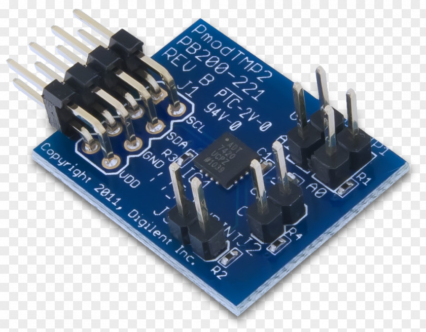 Oblique Pmod Interface Input/output Electronics Peripheral PNG