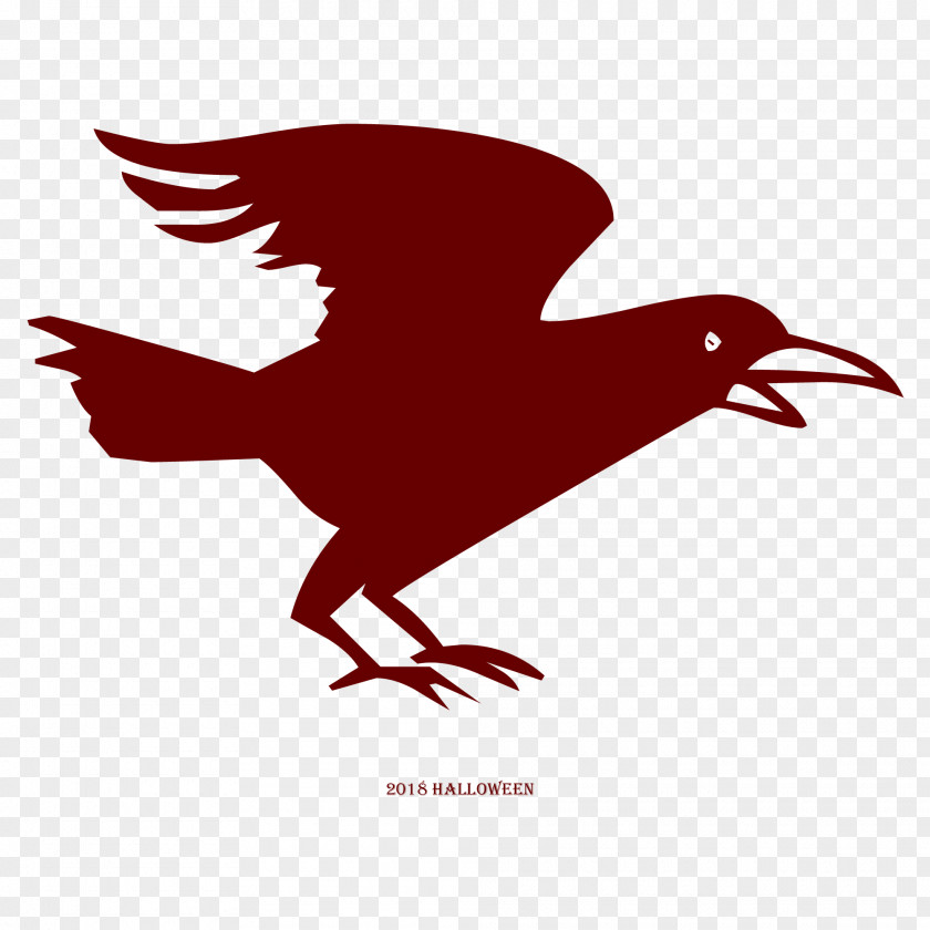 Halloween 2018 Bird. PNG
