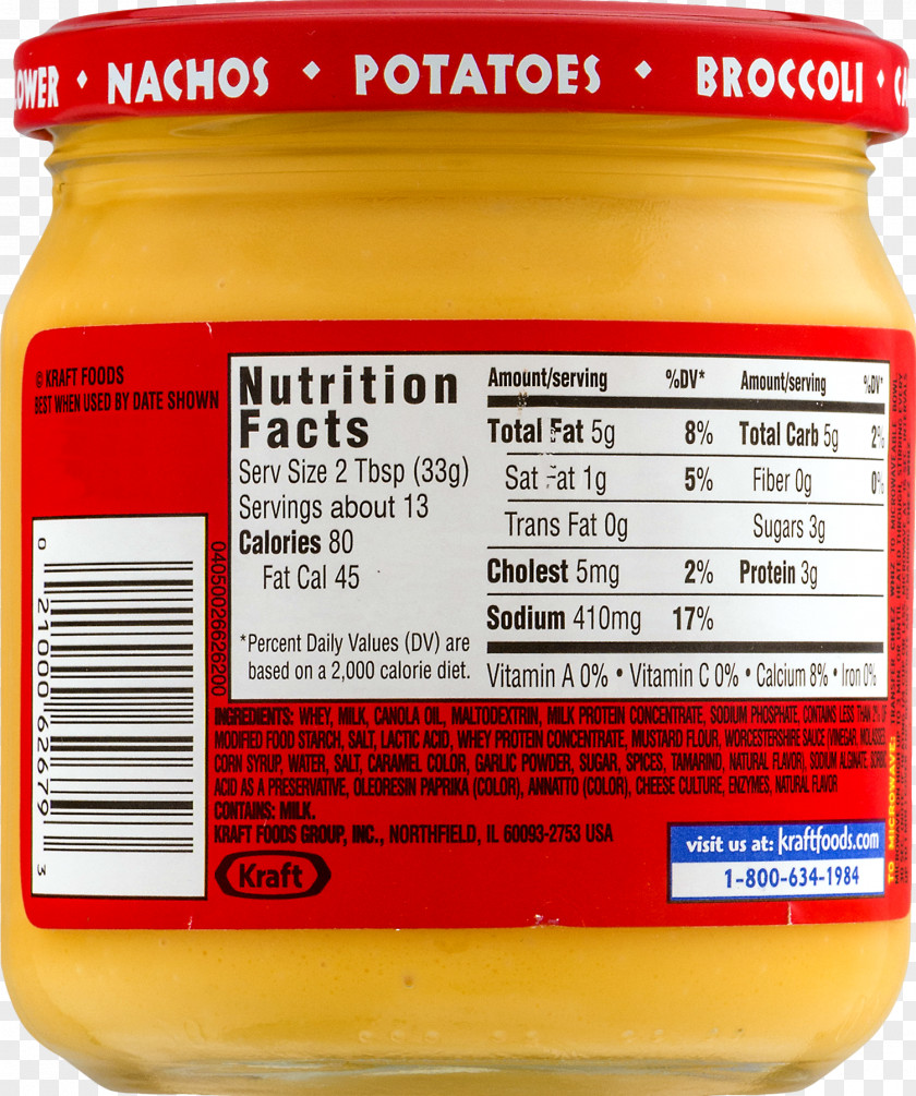 Kraft Cheese Food Label Cheez Whiz Original Dip, 15 Oz (425g) Sauce Flavor By Bob Holmes, Jonathan Yen (narrator) (9781515966647) PNG