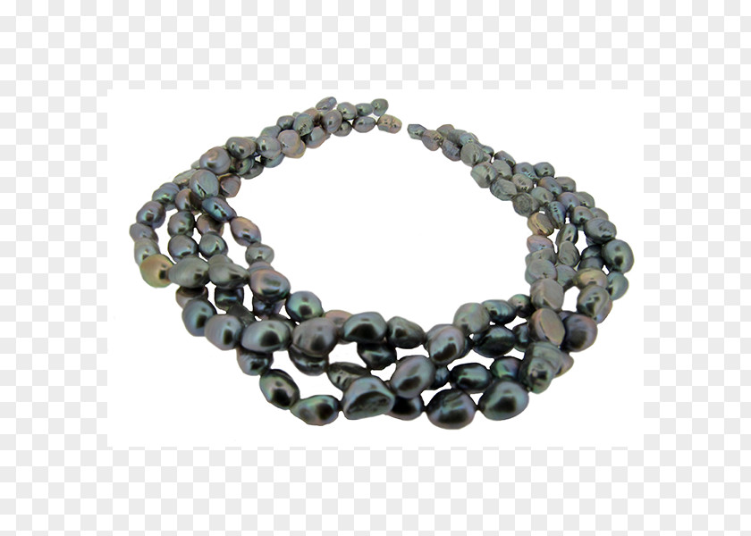 Necklace Bracelet Pearl Gemstone Grey PNG