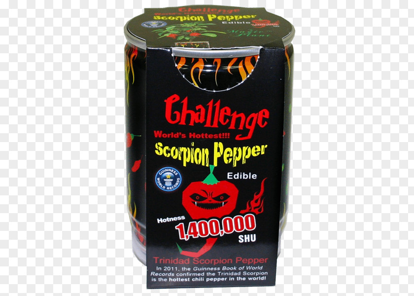 Pepper Plant Trinidad Scorpion Butch T Capsicum Annuum Moruga Scoville Unit Bhut Jolokia PNG