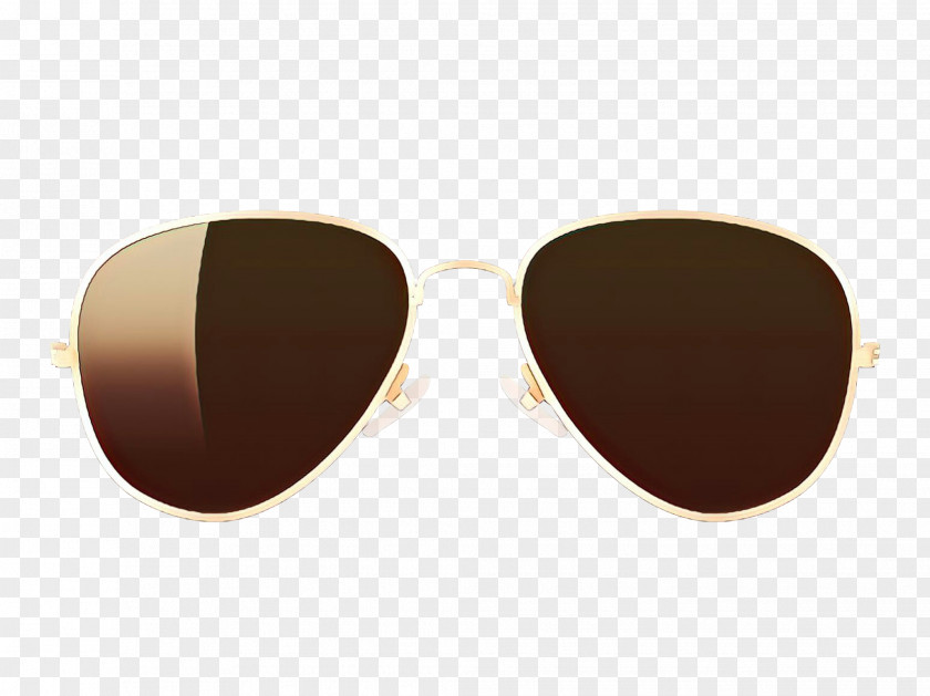 Personal Care Caramel Color Sunglasses PNG