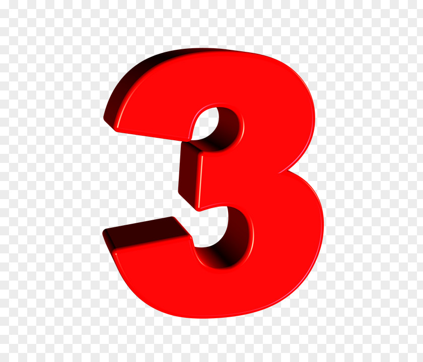 Three Number Numerical Digit PNG