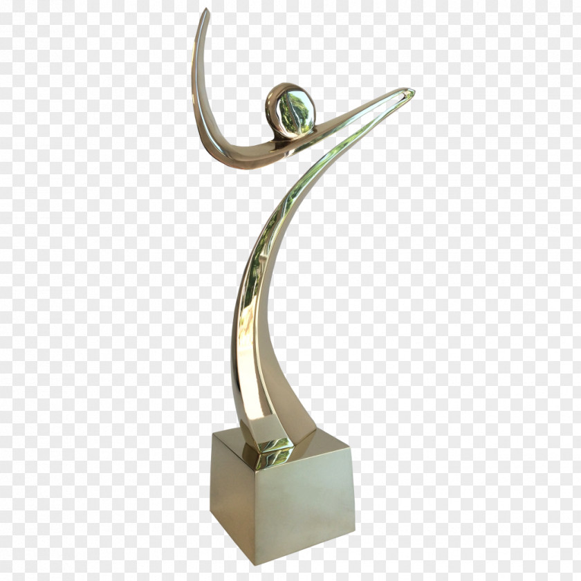 Trophy Bronze Sculpture Figurine PNG