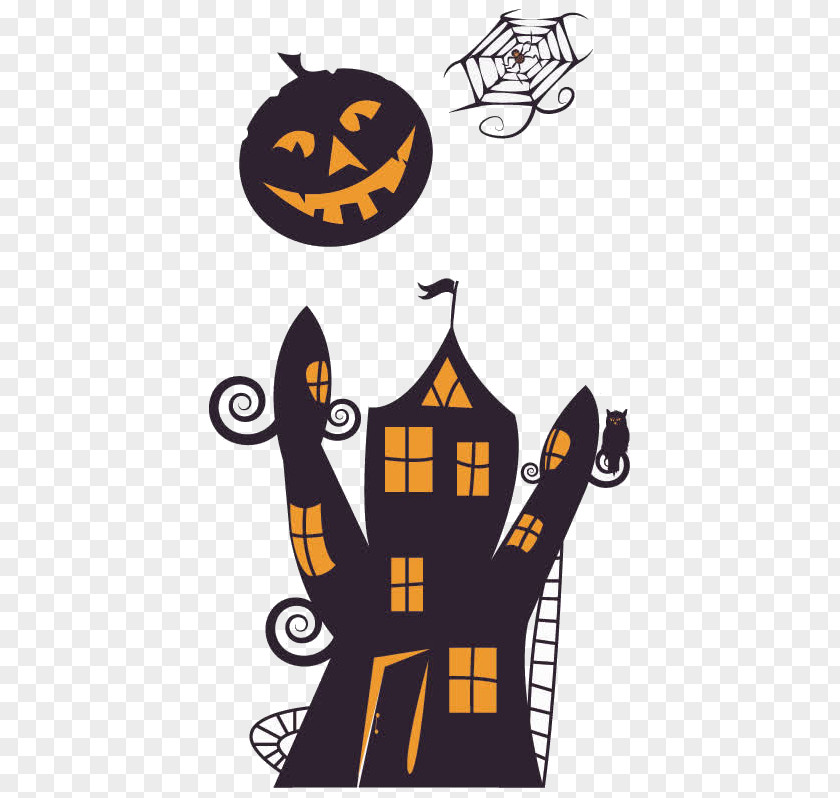 Black Halloween Vector Graphics Image Illustration Stock Photography PNG