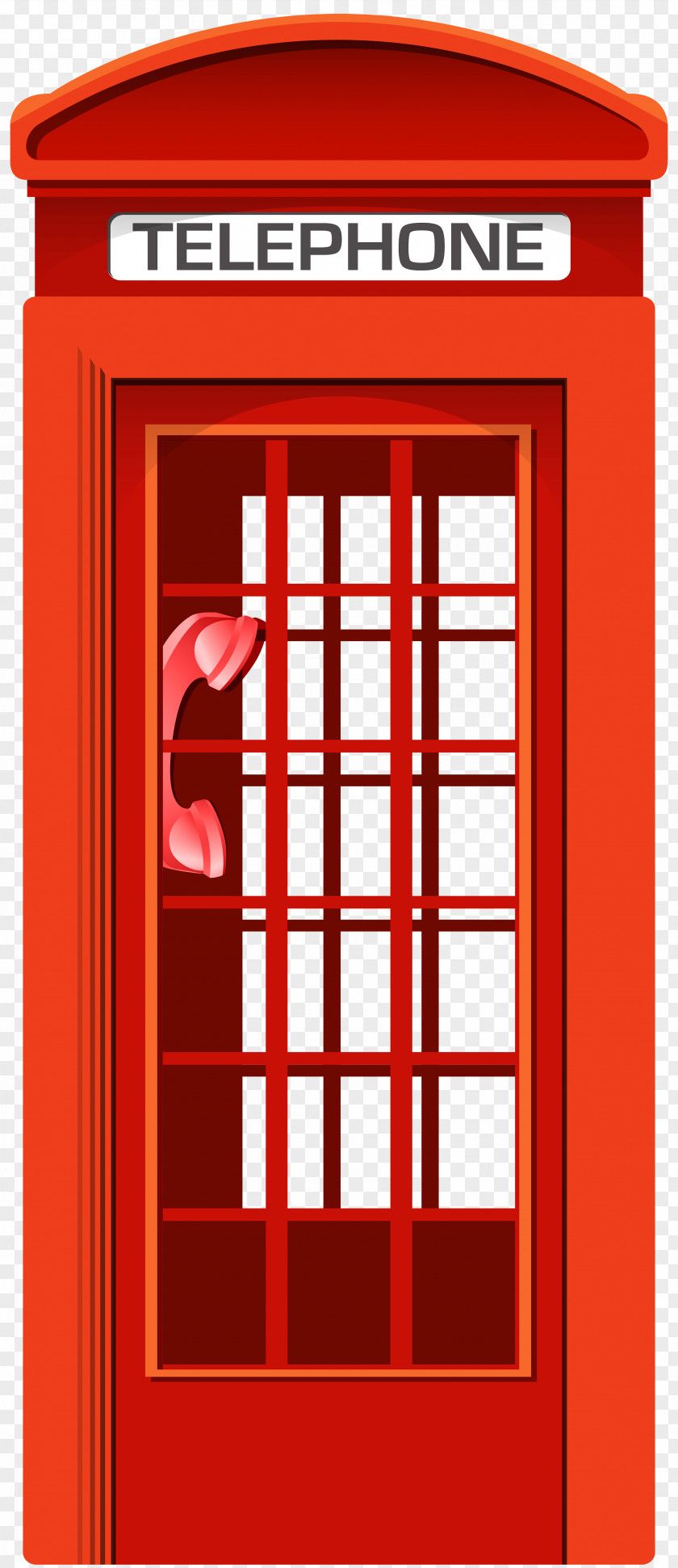 Booth Telephone Telephony Red Box Clip Art PNG