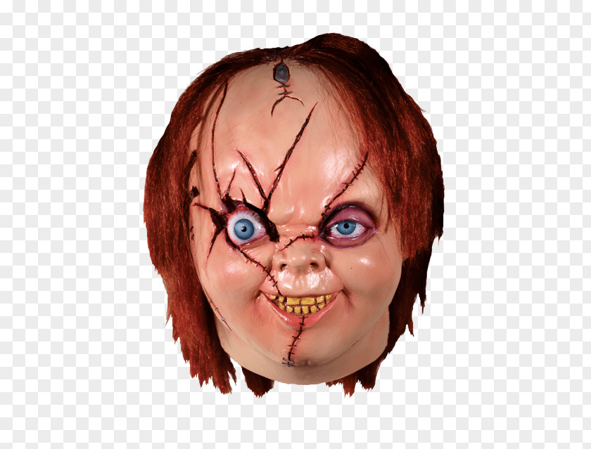 Chucky Tiffany Child's Play Mask Costume PNG