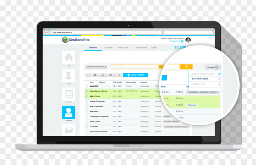 Mockup Computer Posizionamento Service Health Care Analytics Management PNG