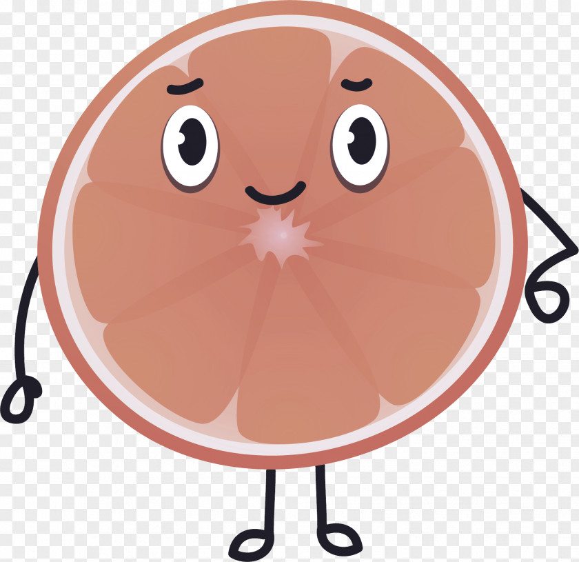 Peach Smile Orange PNG