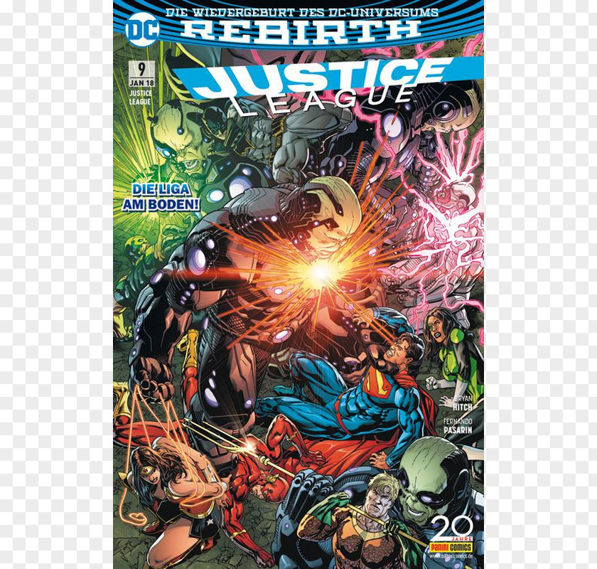 Rebirth Superman Justice League Vol. 4: Endless League, 3 DC PNG