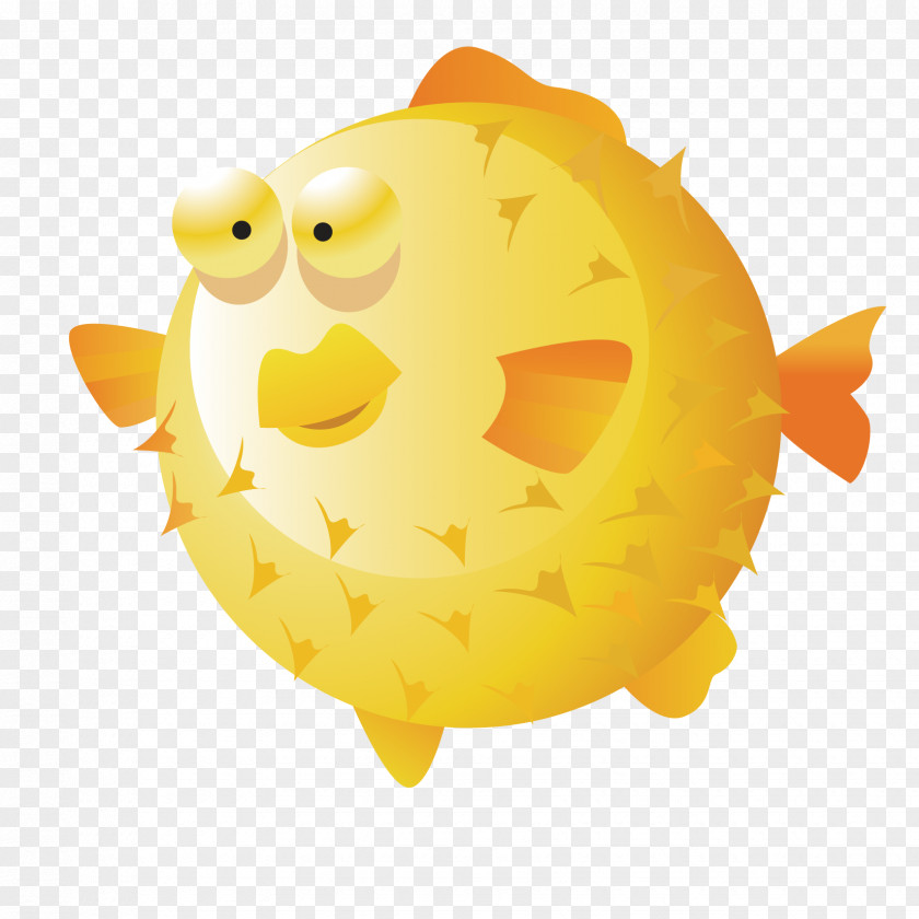 Cartoon Basketball Fish Vector Graphics Image PNG