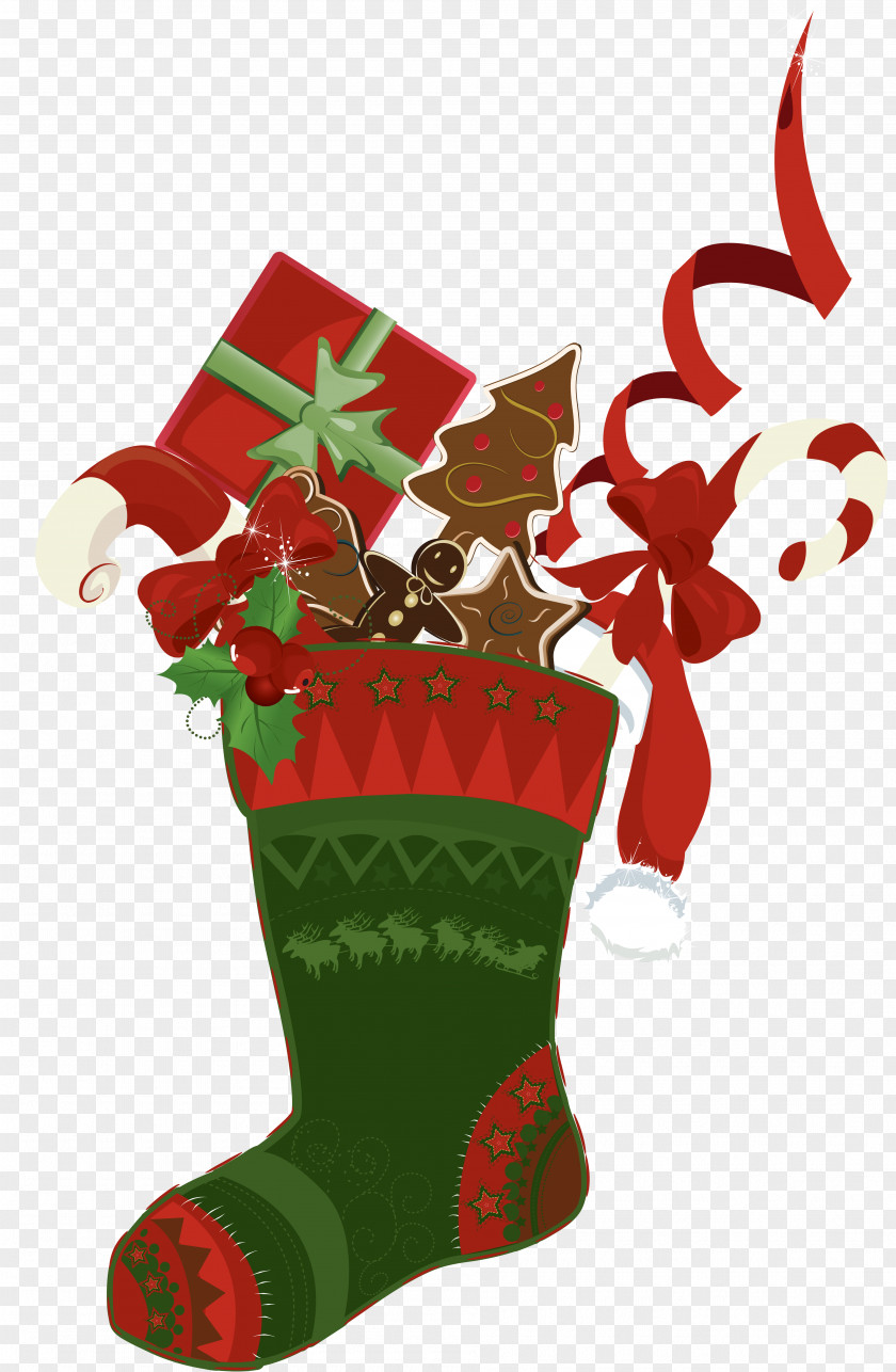 Christmas Stockings Decoration Drawing PNG