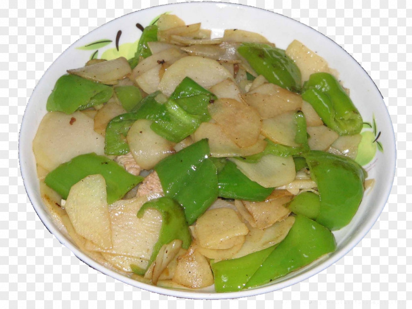 Potatoes, Green Pepper Tinola Vegetarian Cuisine Recipe Dish PNG