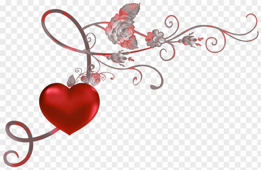 Red Heart Decor Picture Clipart Clip Art PNG