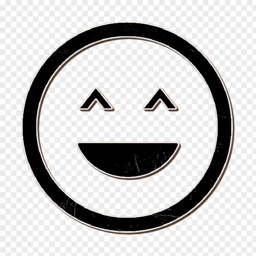 Smile Icon Interface Emotions Rounded PNG