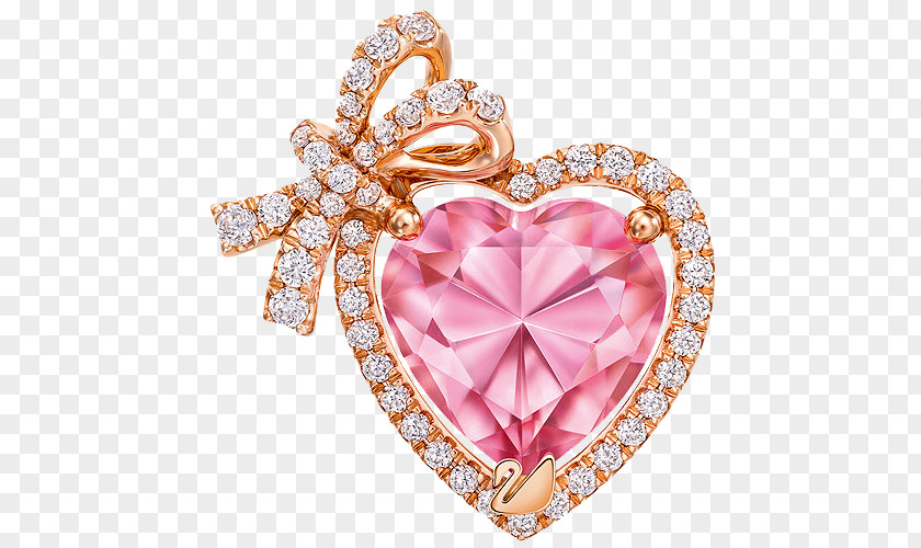 Swarovski Jewellery Heart Pendant Diamond AG Necklace PNG