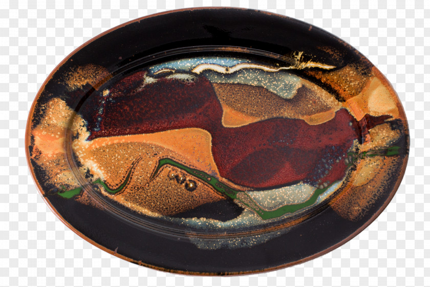 Dark-red Enameled Pottery Teapot Plate Ceramic Platter Bowl PNG