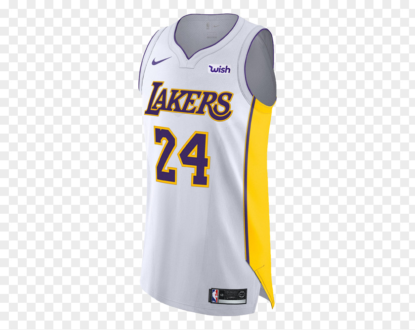 Kobe Bryant Sports Fan Jersey Los Angeles Lakers Shirt Sleeve PNG