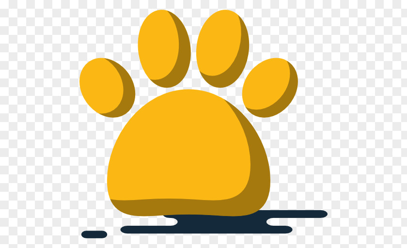 Yellow Paw Android PNG