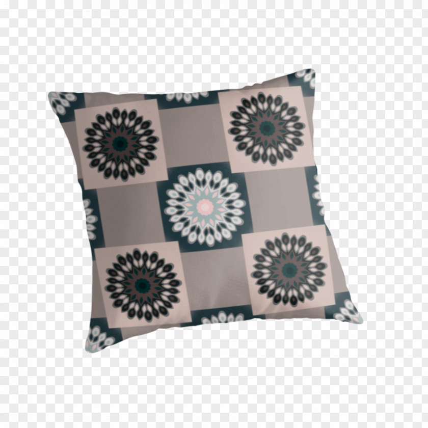 Blue Pink Pattern Throw Pillows Cushion Textile Brown PNG