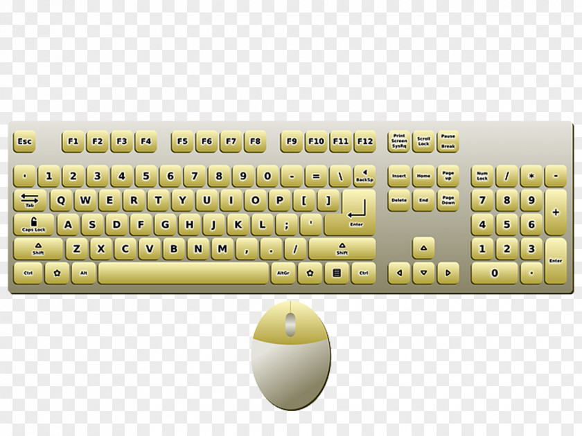 Computer Mouse Keyboard Shortcut Clip Art PNG