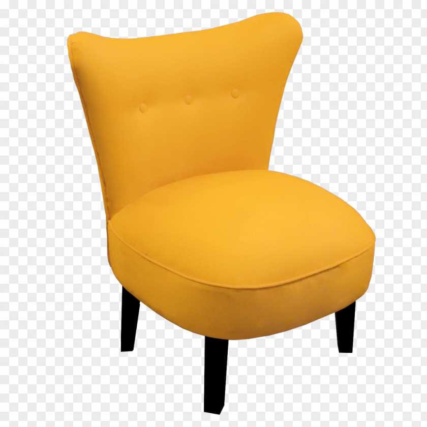 Decorative Material Chair Yellow Furniture Fauteuil Couch PNG