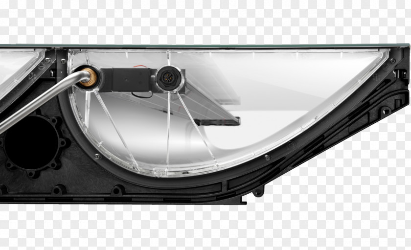 Electronical Headlamp Curved Mirror Automotive Window Part Parabolic Trough Car PNG