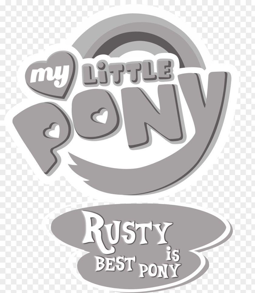 Rust Steel Brand The Crystal Empire Pony Logo Product PNG