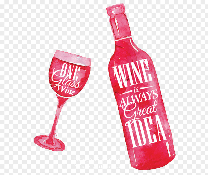Wine Glass Drink Cocktail Carbonated Water PNG