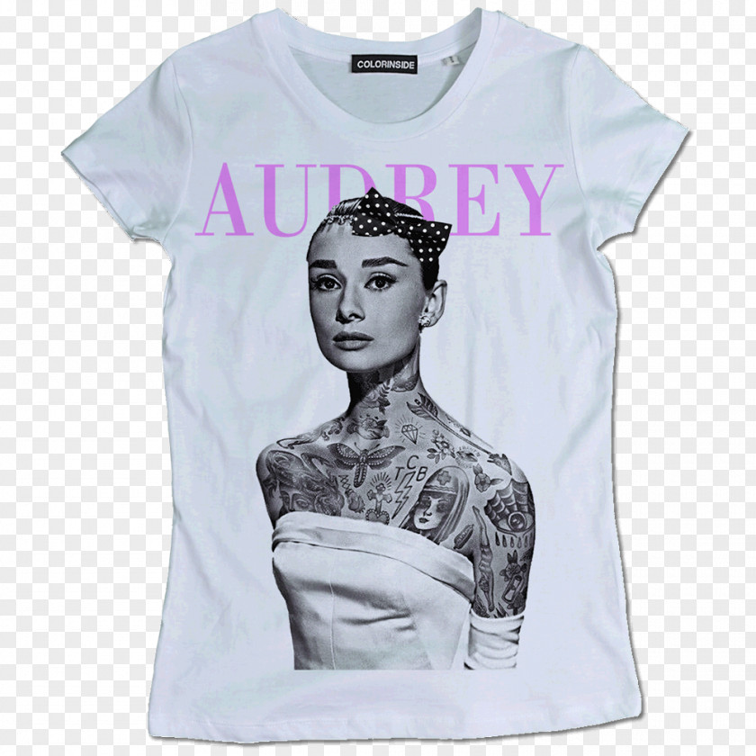 Audrey Hepburn Roman Holiday Tattoo Actor Celebrity PNG