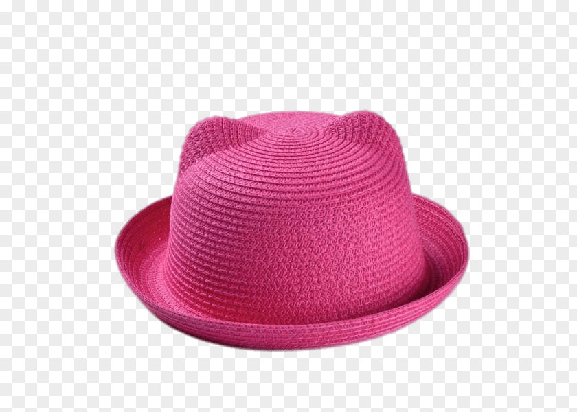 Hat Sun Straw Fedora Clothing PNG