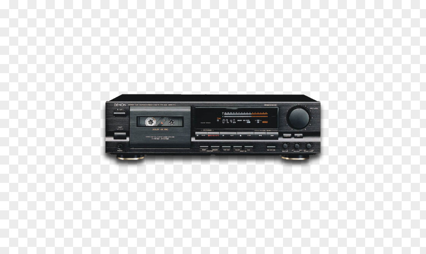 Radio Cassette Deck Receiver Compact Audio PNG