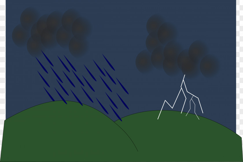 Rain Thunderstorm Clip Art PNG