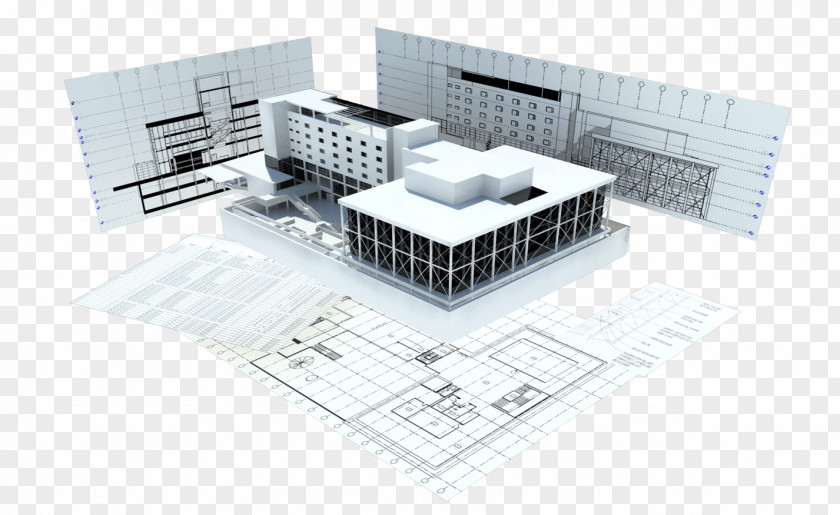Revit Building Information Modeling 3D Construction PNG