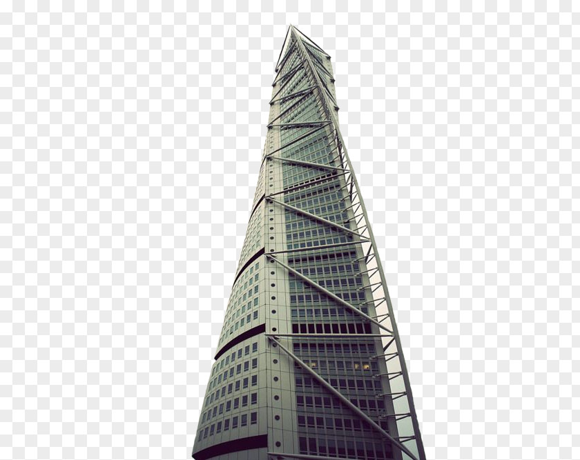 Tower Building Turning Torso Architecture Architectural Engineering PNG