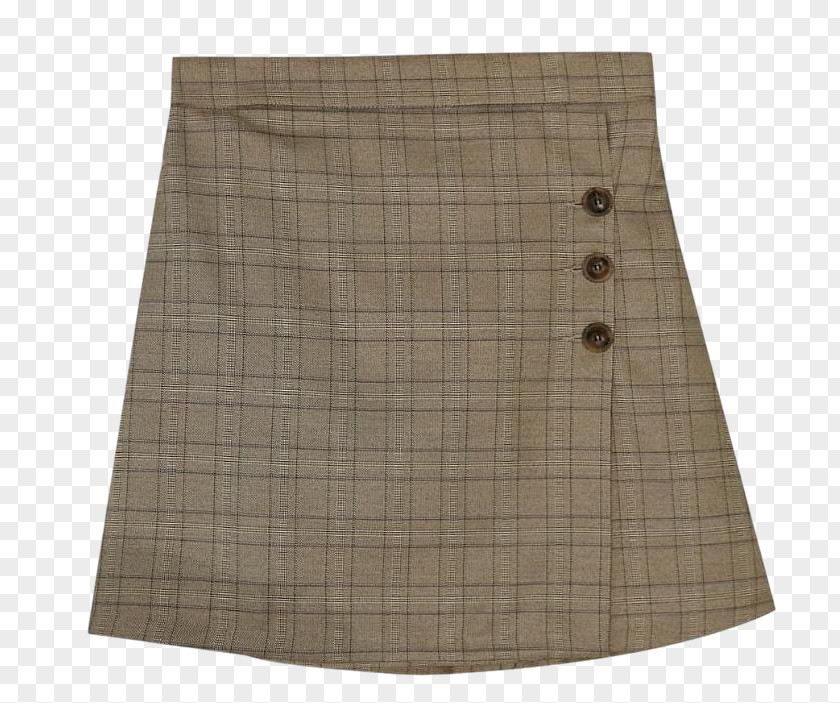 Wrap Skirt Tartan PNG