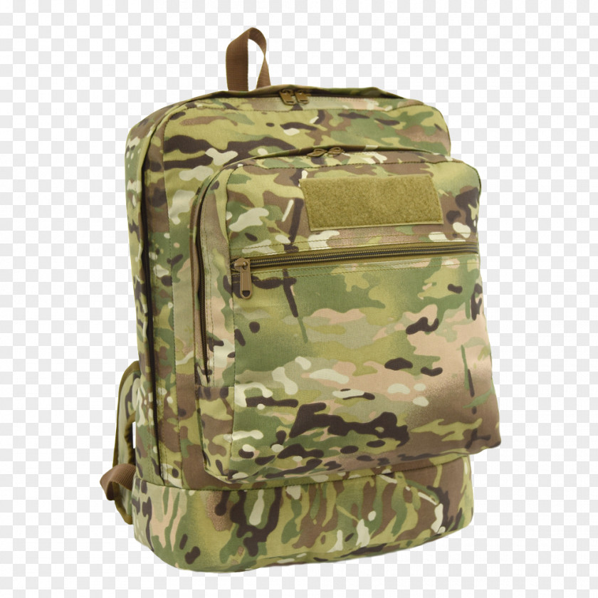 Deluxe Flyer Backpack Bag Military Camouflage MultiCam PNG