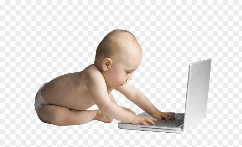 Playing Computer Baby Infant Malayalam Child High Chair PNG