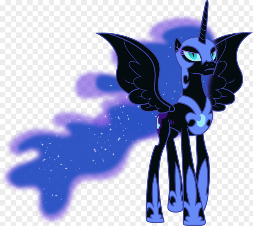 Serious Princess Luna Pony Nightmare DeviantArt PNG