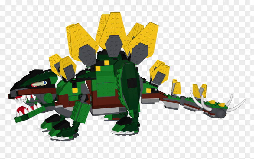 Stegosaurus LEGO Mecha Robot Animated Cartoon Character PNG