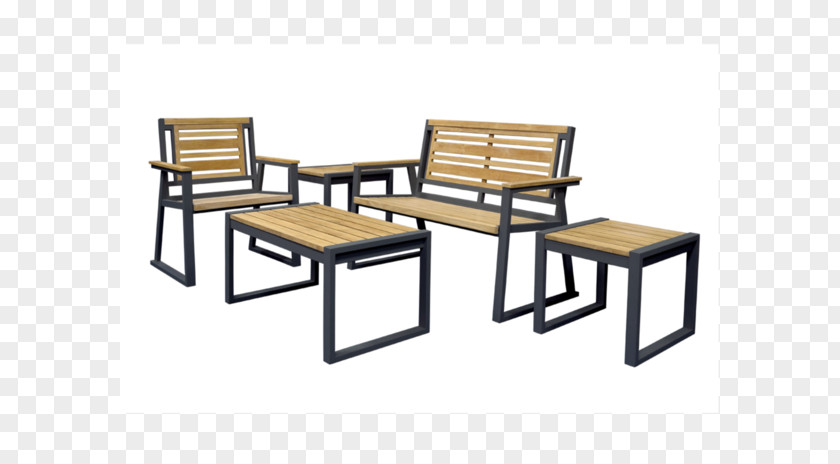 Teak Wood Table Garden Furniture Chair PNG