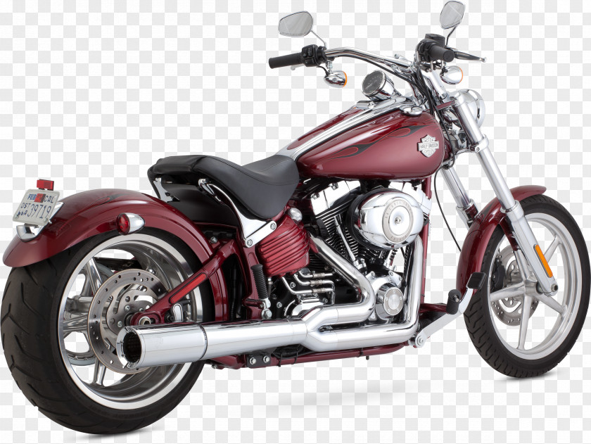 Car Exhaust System Motorcycle Accessories Harley-Davidson Chopper PNG