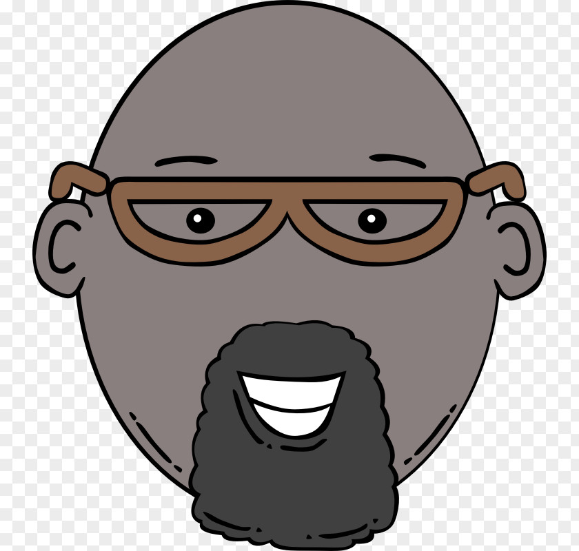 Cartoon Man Face Clip Art PNG