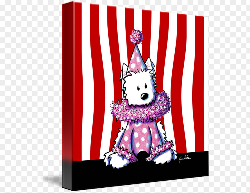 CIRCUS PINK Spoonflower West Highland White Terrier Wallpaper PNG