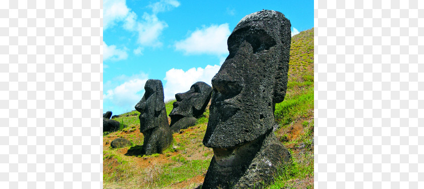Isla De Pascua Moai Rapa Iti Orongo Ahu Nau Rano Raraku PNG